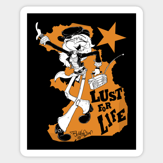 Lust For Life Sticker by CombTheCombel